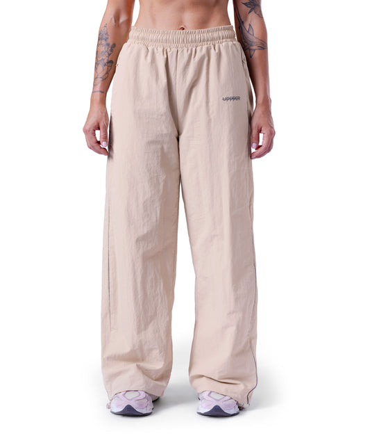 Pantalons de Course Beiges UPPPER