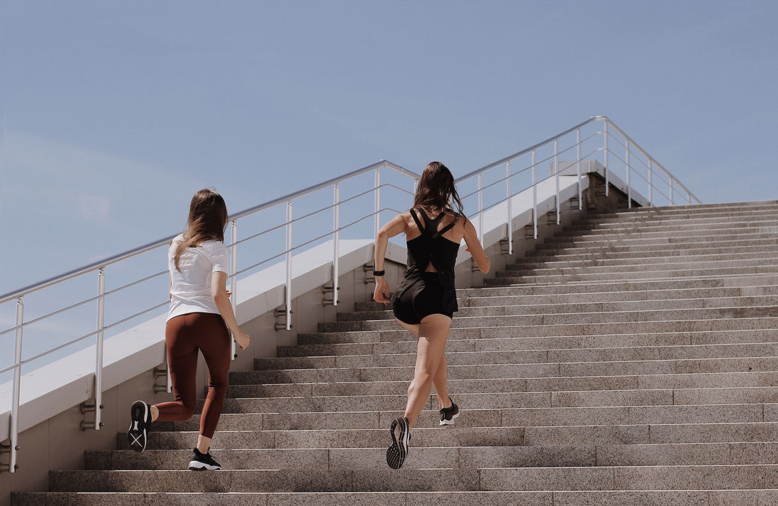 woman working out outdoors