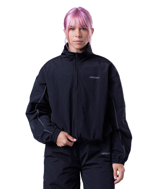 Veste de Course Noire UPPPER